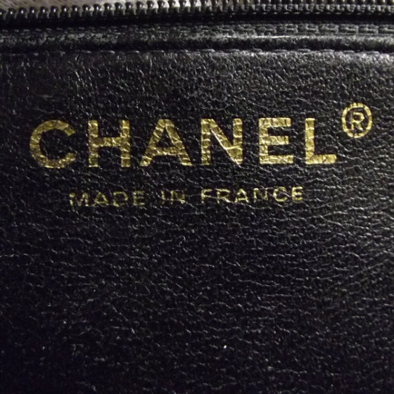 Caviar Medallion Tote Black