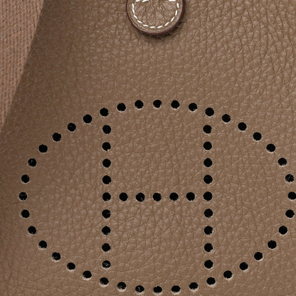 Hermes Taurillon Clemence Evelyne TPM Etoupe 8 of 11