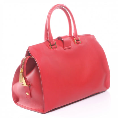 Saint Laurent Calfskin Classic Y Top Handle Bag Red 3 of 7