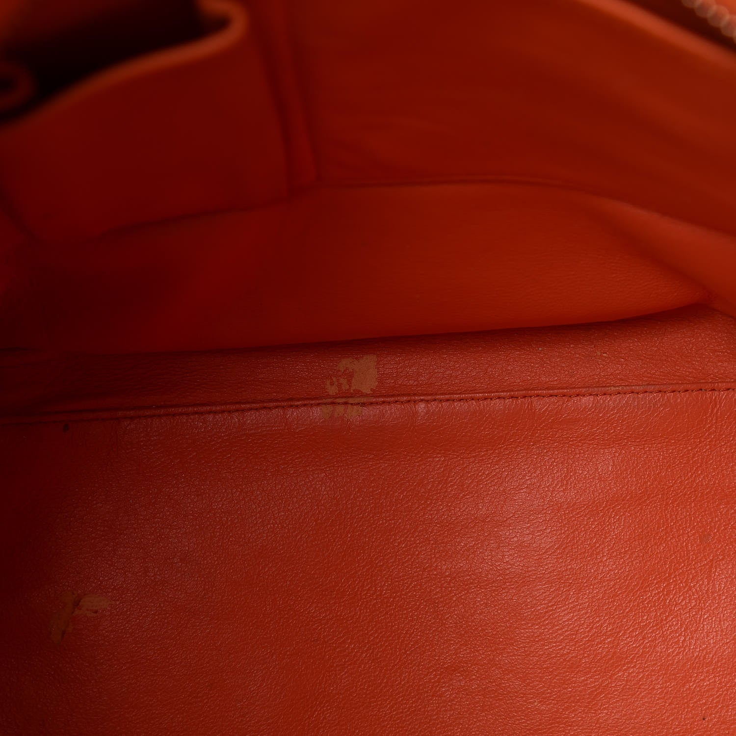 Celine Smooth Calfskin Mini Luggage Bright Orange 8 of 15