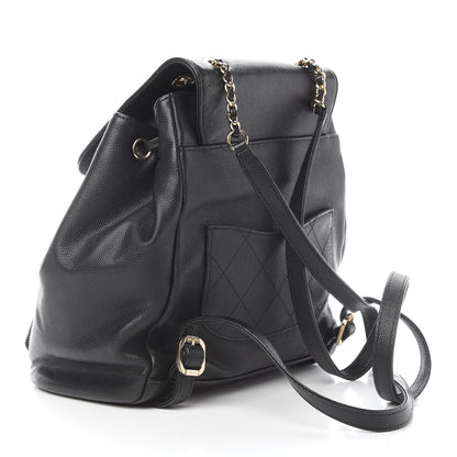 Chanel Caviar Quilted Business Affinity Backpack Black 3 of 10