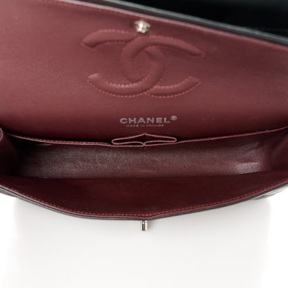 Chanel Lambskin Quilted Medium Double Flap Black 5 of 12