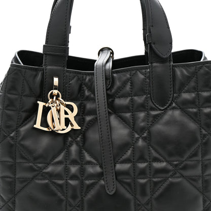 Christian Dior Calfskin Macrocannage Medium Toujours Black 10 of 11