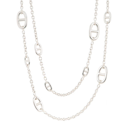 Hermes Sterling Silver Farandole Necklace 120 1 of 5