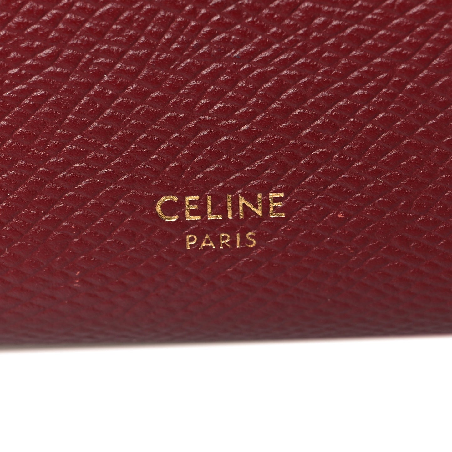 Grained Calfskin Medium Multifunction Strap Wallet