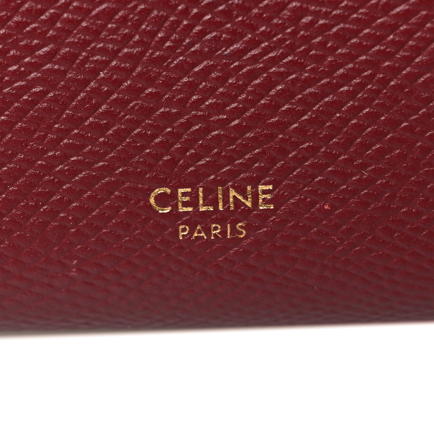 Celine Grained Calfskin Medium Multifunction Strap Wallet 6 of 6