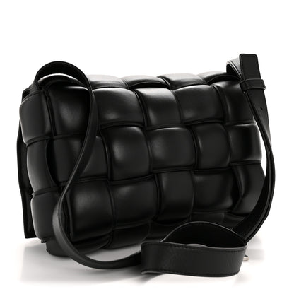 Bottega Veneta Nappa Maxi Intreccio Padded Cassette Crossbody Bag Black 4 of 29