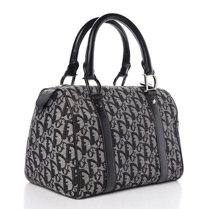 Christian Dior Monogram Boston Black 3 of 10