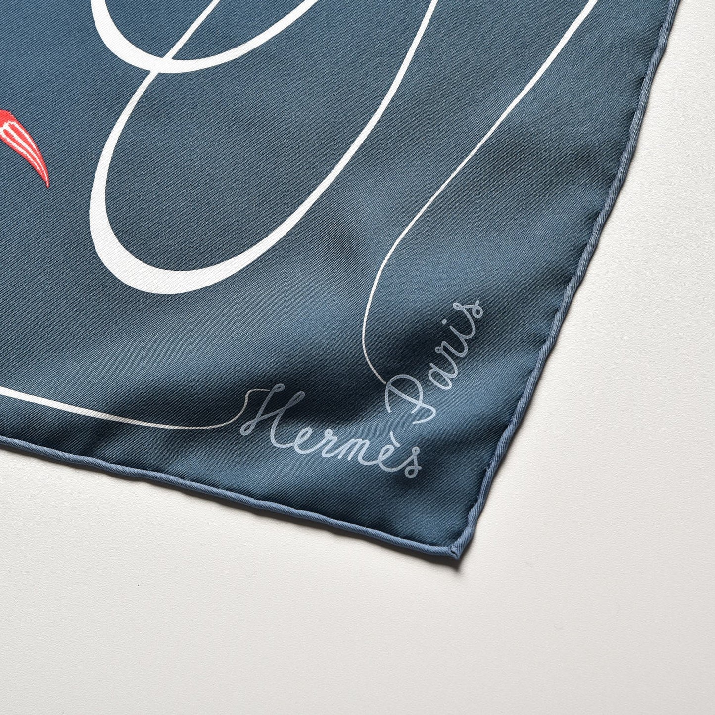 Silk Faune Lettree Scarf 90