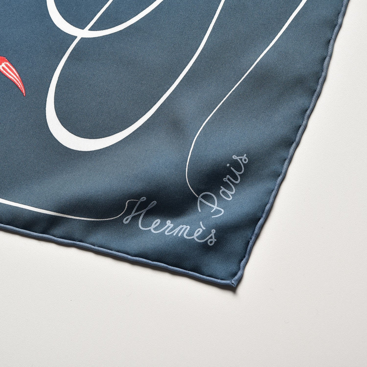 Hermes Silk Faune Lettree Scarf 90 3 of 7