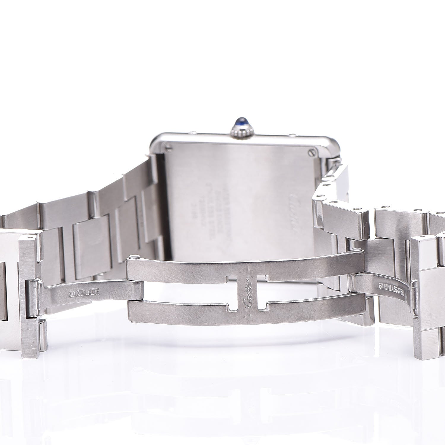 Cartier Stainless Steel 27mm Tank Solo Quartz Watch 7 of 8