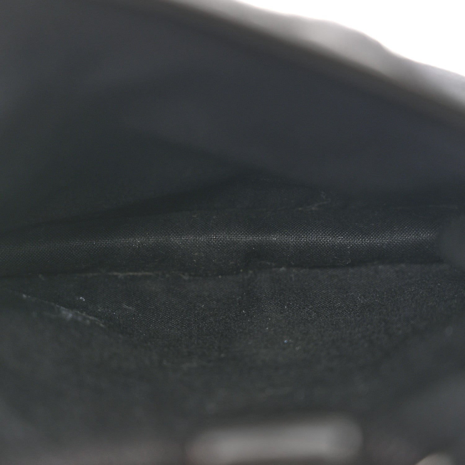 Balenciaga Nylon Allover Logo Small Explorer Crossbody Pouch Black White 5 of 12