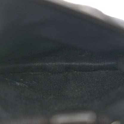 Balenciaga Nylon Allover Logo Small Explorer Crossbody Pouch Black White 5 of 12