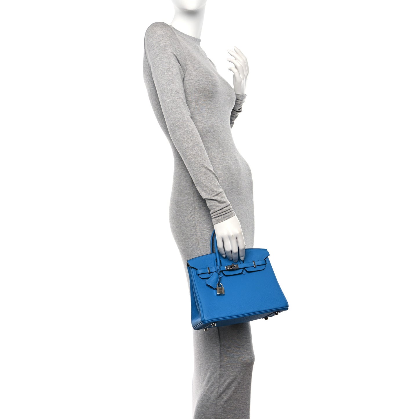Togo Birkin 25 Bleu Zanzibar