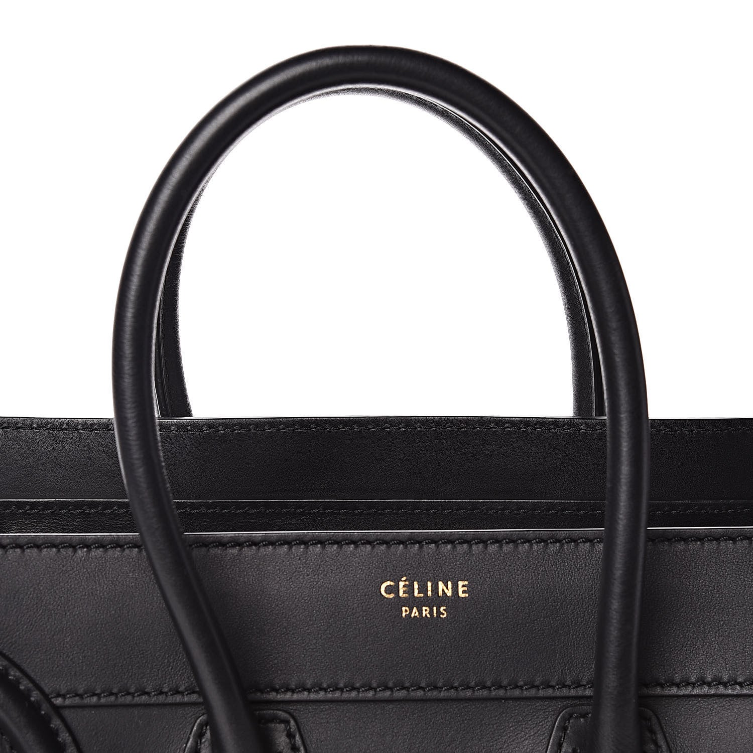 Celine Smooth Calfskin Micro Luggage Black 12 of 12