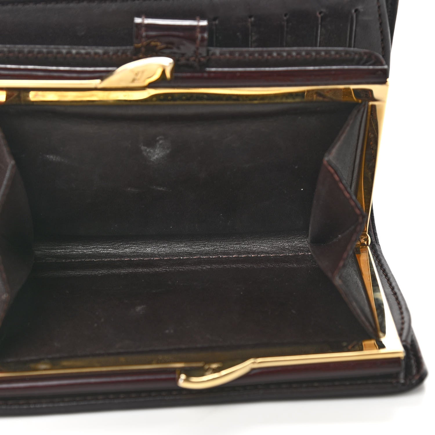 Louis Vuitton Vernis French Purse Wallet Amarante 6 of 8