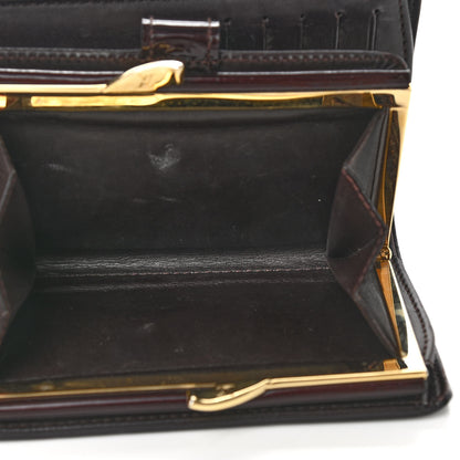 Louis Vuitton Vernis French Purse Wallet Amarante 6 of 8