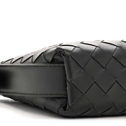 Bottega Veneta Calfskin Intrecciato Traveler Phone Pouch Dark Green 9 of 11
