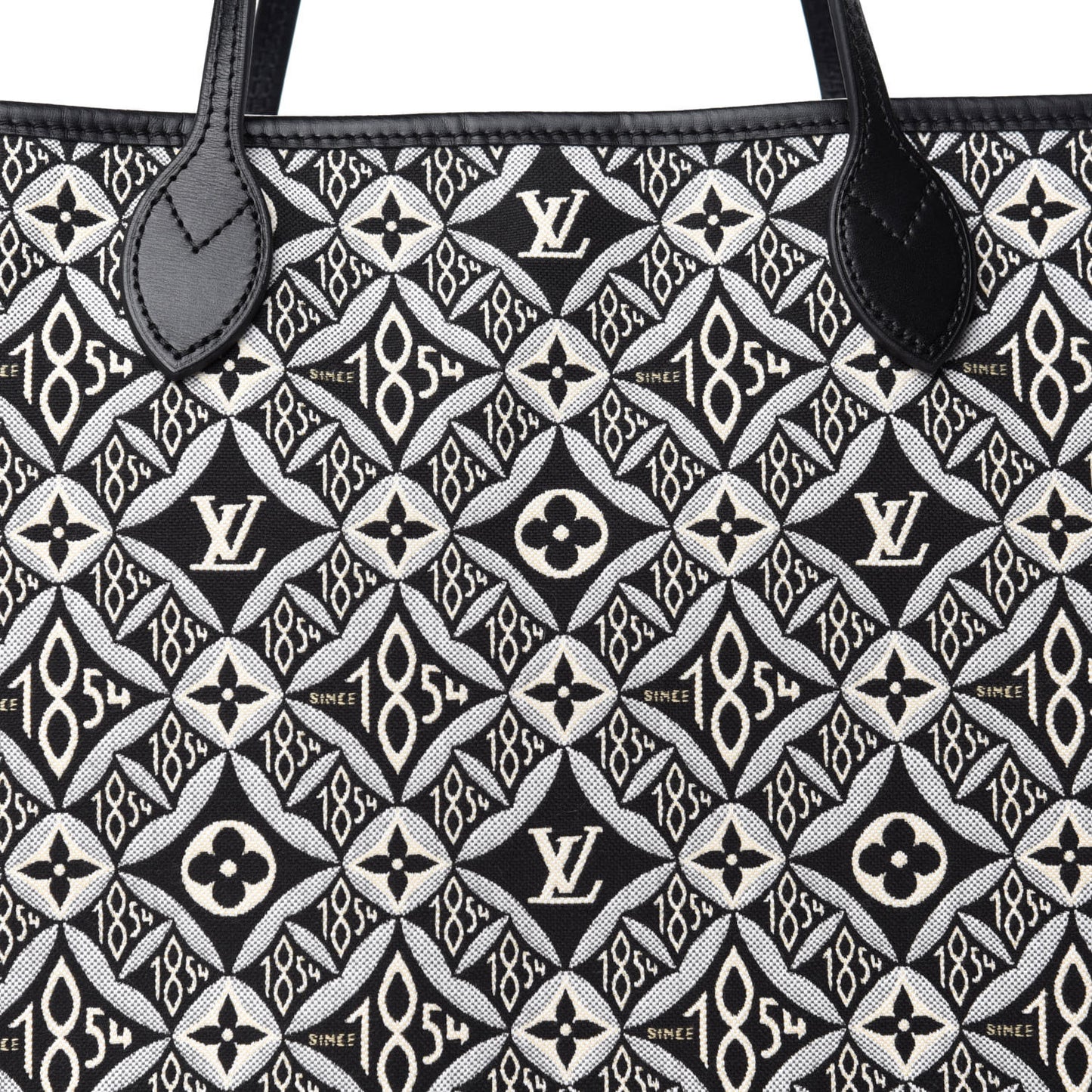 Jacquard Since 1854 Neverfull MM Grey