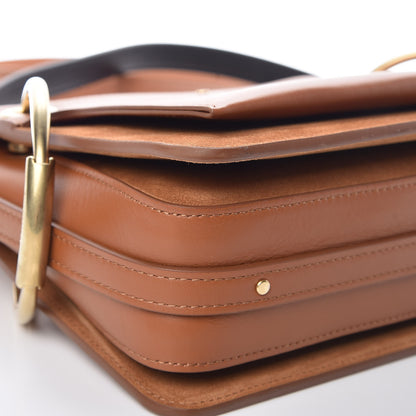 Chloe Calfskin Suede Small Roy Bag Caramel 9 of 10