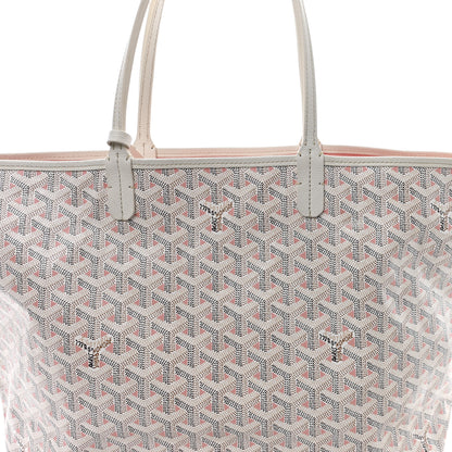 Goyard Goyardine Saint Louis Claire Voie PM White Pink 9 of 11