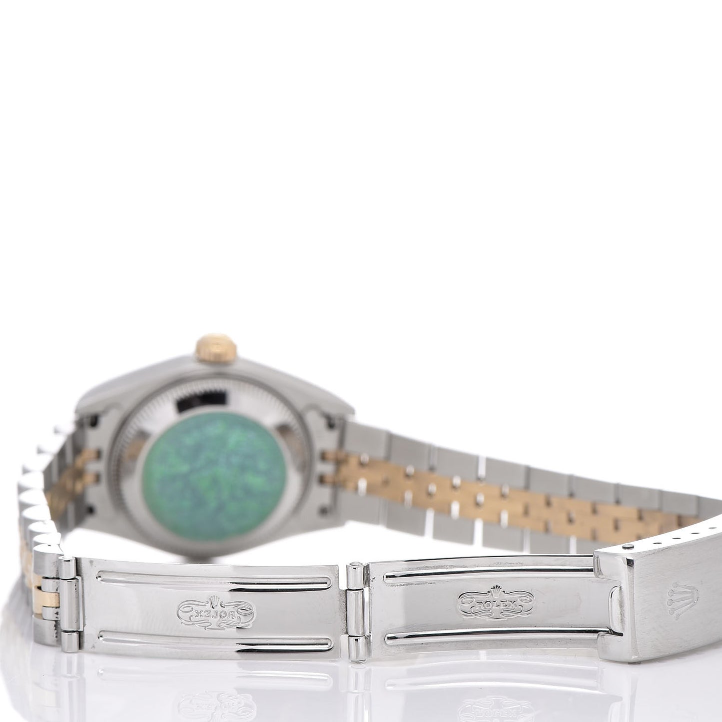 Stainless Steel 18K Yellow Gold 26mm Oyster Perpetual Datejust Watch Silver 79173