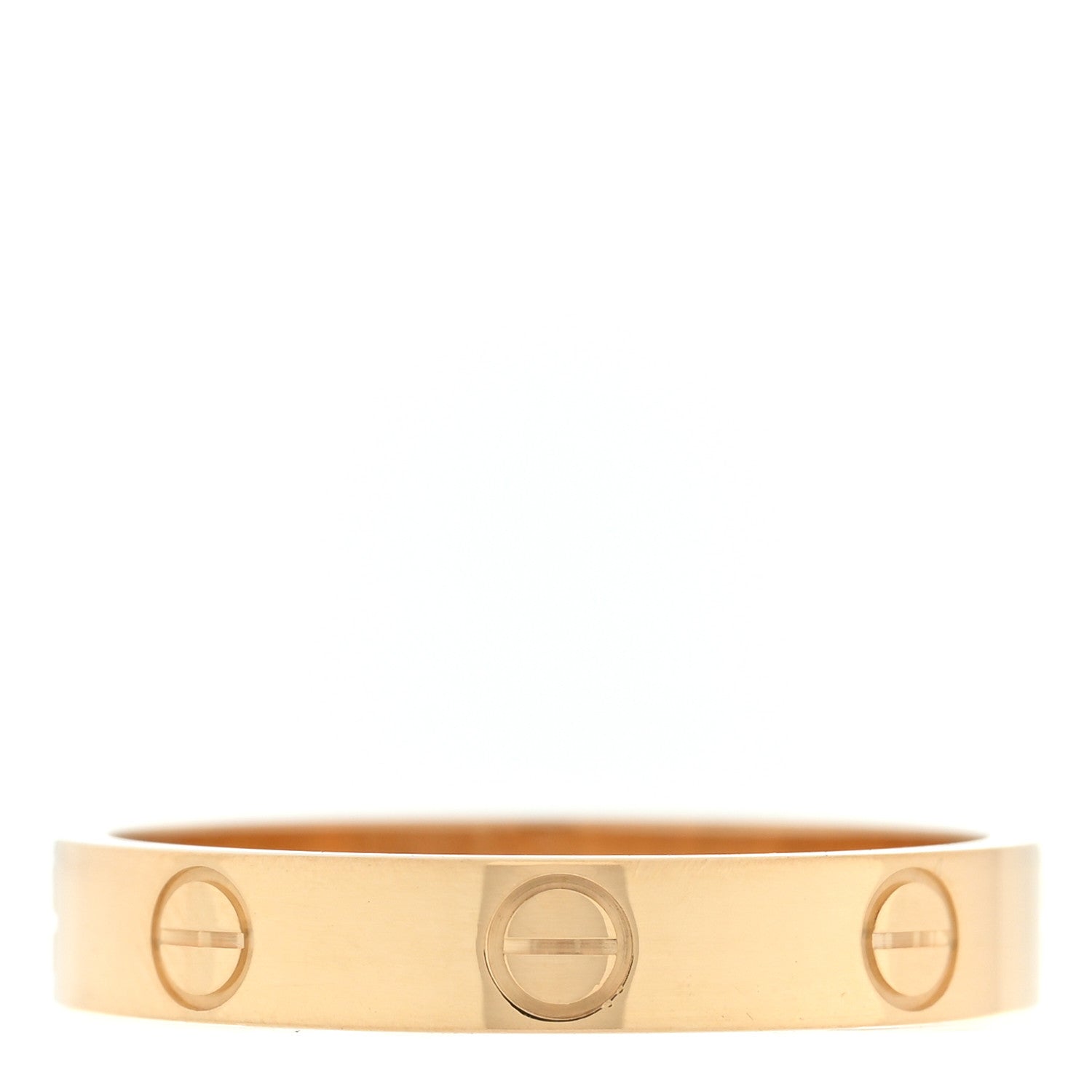 Cartier 18K Yellow Gold 3.5mm LOVE Wedding Band Ring 57 8 3 of 5