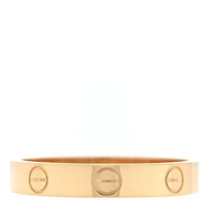 Cartier 18K Yellow Gold 3.5mm LOVE Wedding Band Ring 57 8 3 of 5