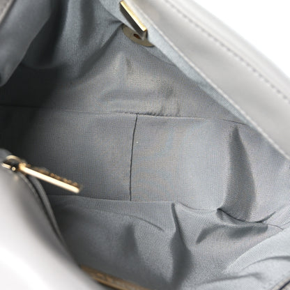 Chanel Goatskin Quilted Medium Chanel 19 Flap Grey 5 of 9
