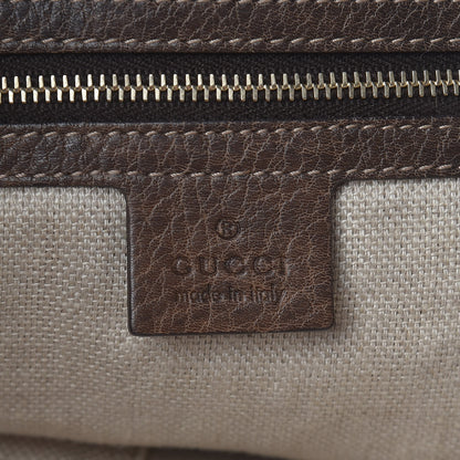Gucci Calfskin Large New Jackie Shoulder Bag Dark Brown 6 of 19