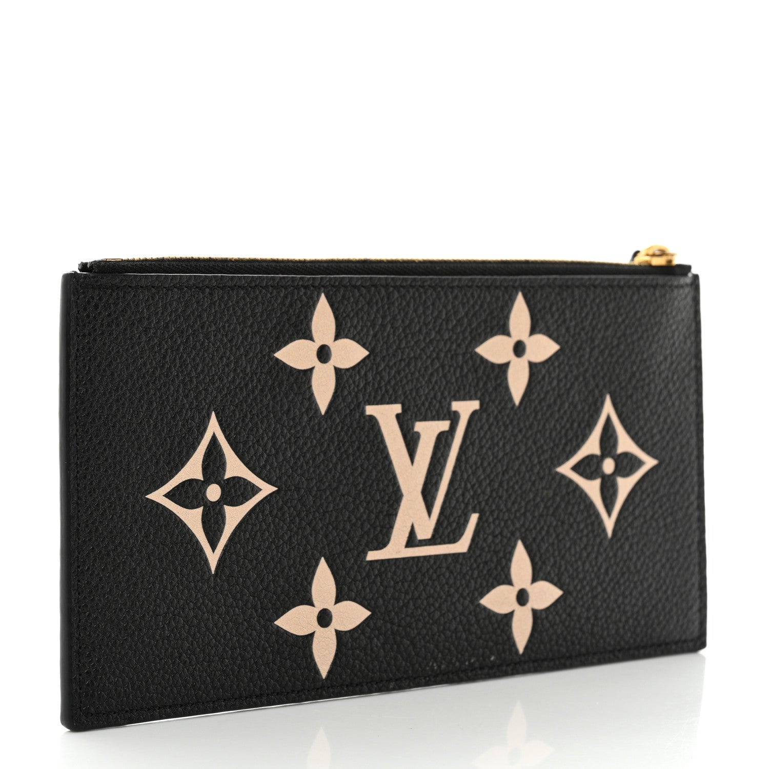 Louis Vuitton Empreinte Monogram Giant Crafty Pochette Felicie Zippered Insert Black 3 of 10