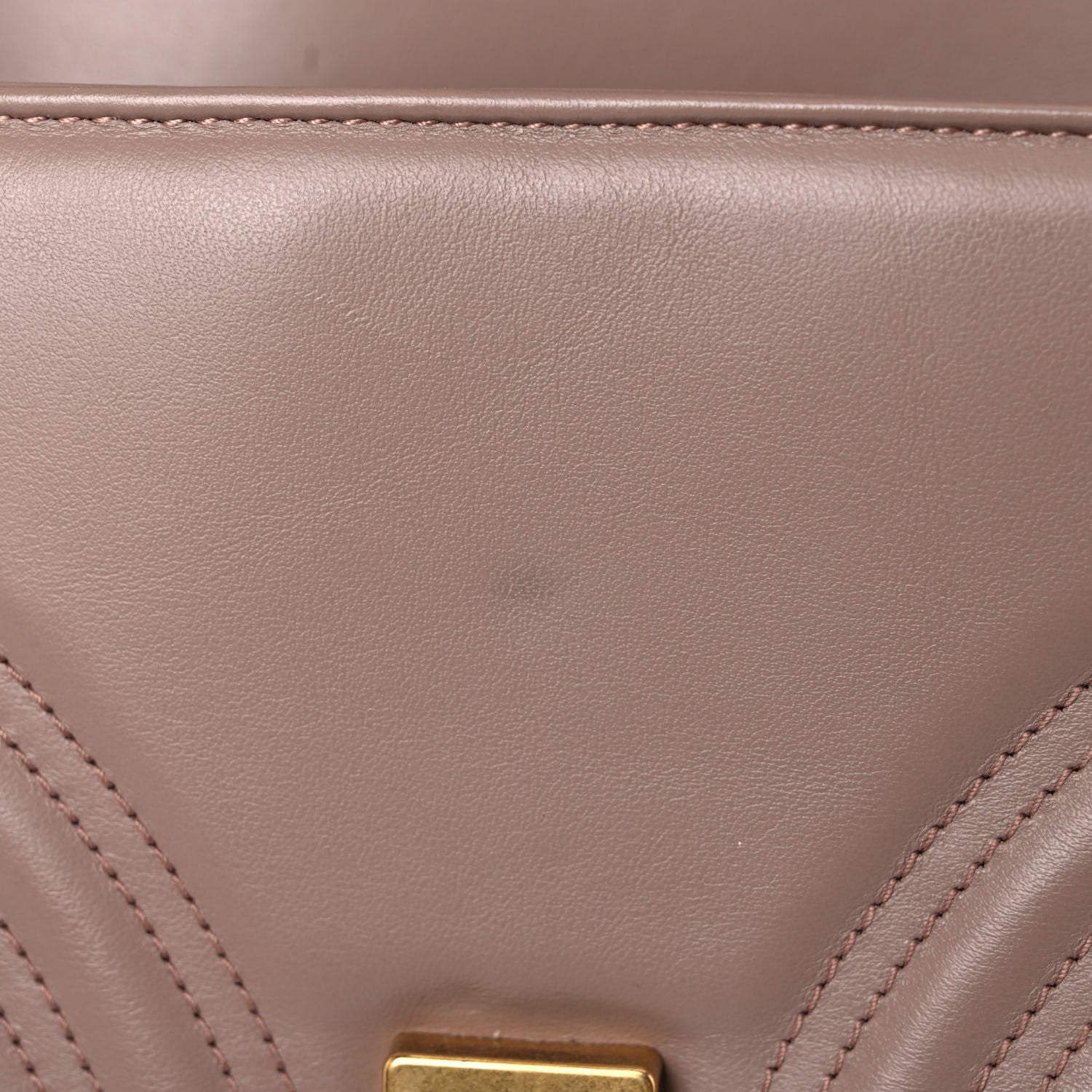 Gucci Calfskin Matelasse Small GG Marmont Shoulder Bag Porcelain Rose 11 of 11