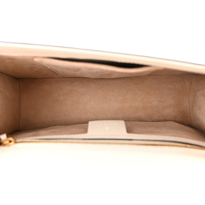 Gucci Calfskin Small Sylvie Shoulder Bag Off White 5 of 14