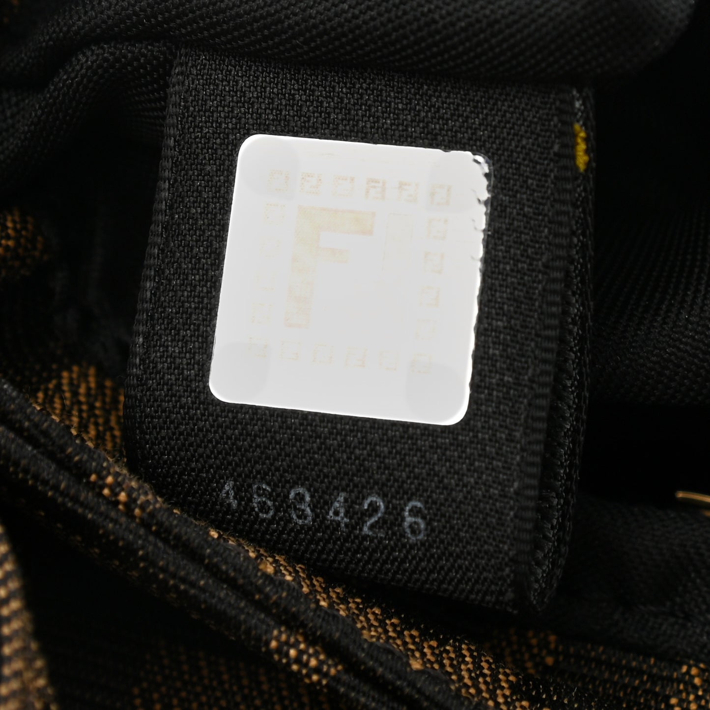 Zucca Mini Chef Shoulder Bag Tobacco Black