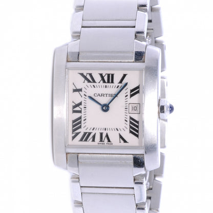 Cartier Stainless Steel 25mm Tank Francaise Quartz Watch 1 of 6