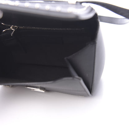 Givenchy Calfskin Studded Mini Pandora Box Crossbody Bag Black 5 of 12