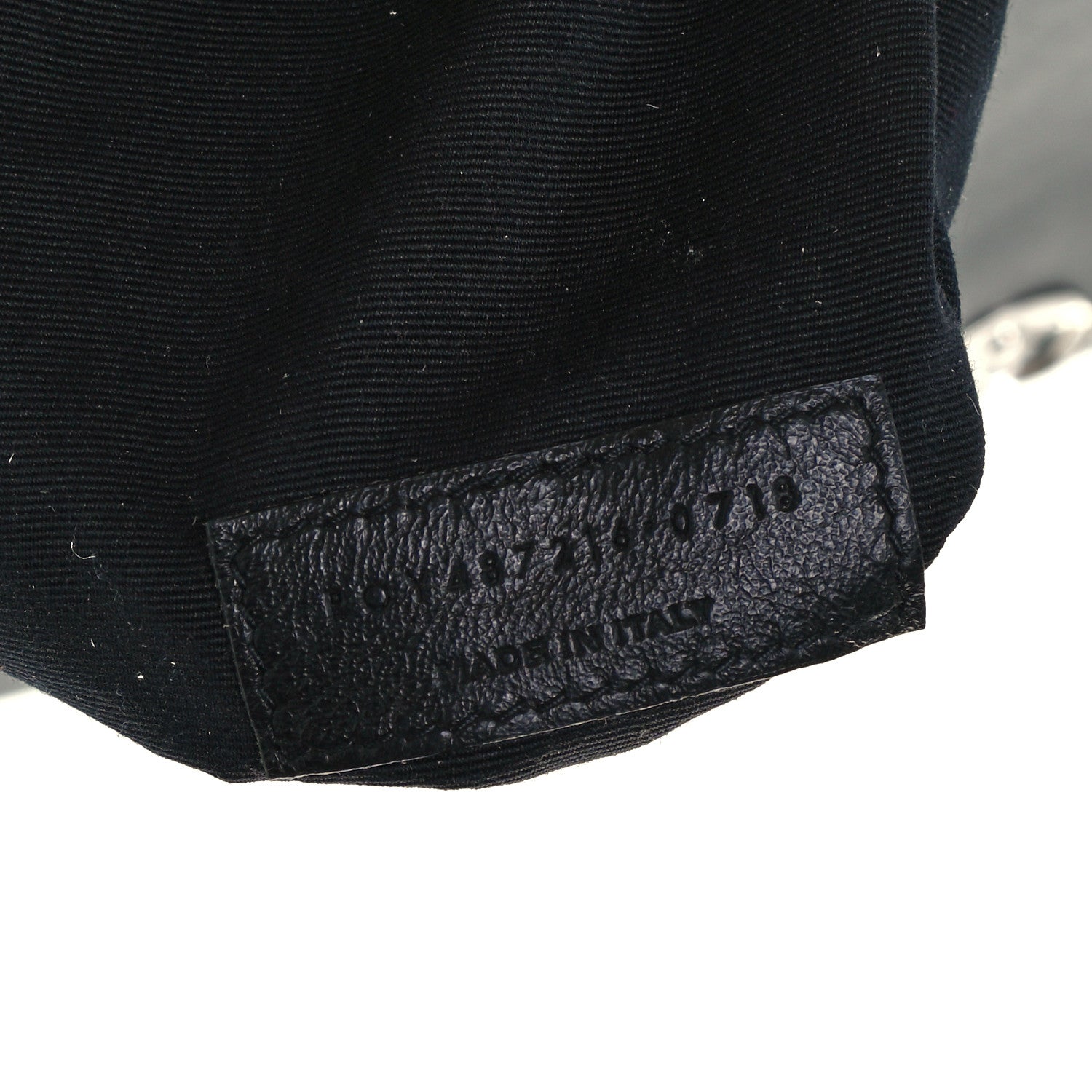 Saint Laurent Calfskin Y Quilted Monogram Medium Loulou Chain Satchel Black 8 of 11