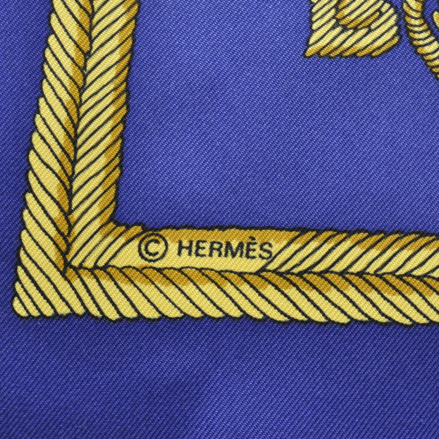 Hermes Silk Les Armes de Paris Scarf 90 5 of 6