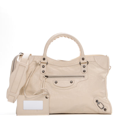 Balenciaga Agneau Classic Hardware City Blanc Creme Light Craie 1 of 8