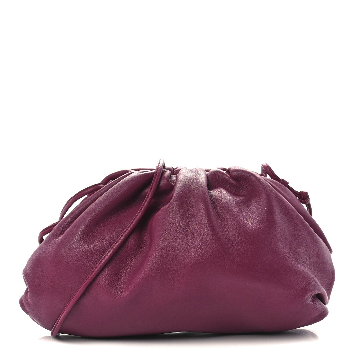 Bottega Veneta Butter Calfskin The Mini Pouch Cinnabar 1 of 12