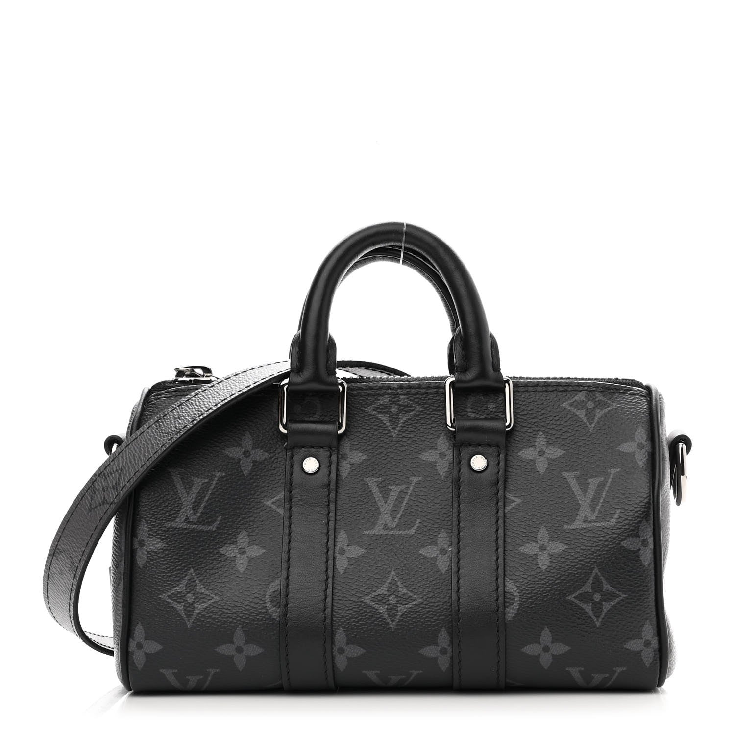 Louis Vuitton Reverse Monogram Eclipse Keepall XS Black 1 of 10