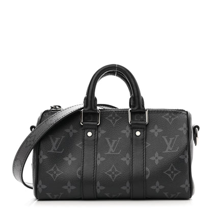 Louis Vuitton Reverse Monogram Eclipse Keepall XS Black 1 of 10