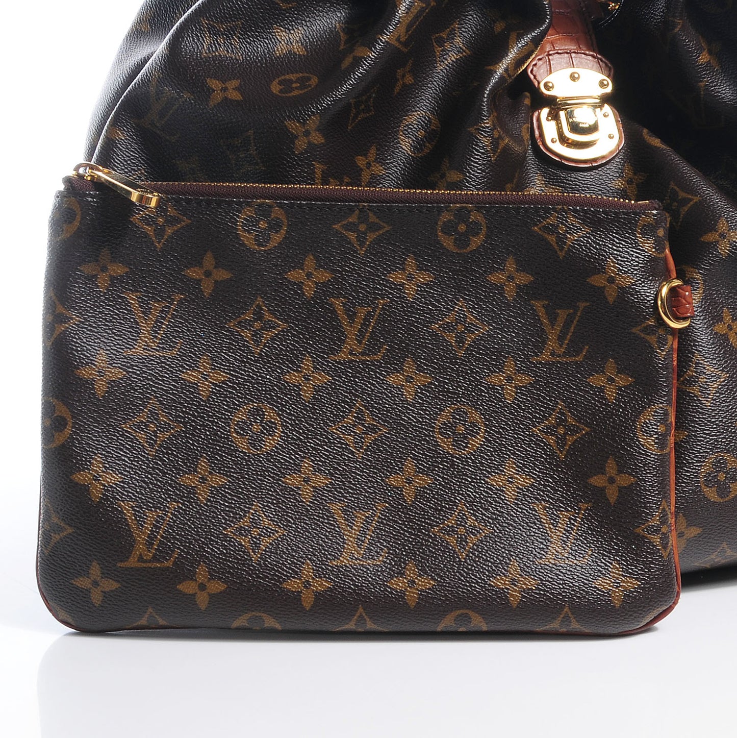 Alligator Monogram XL Tote
