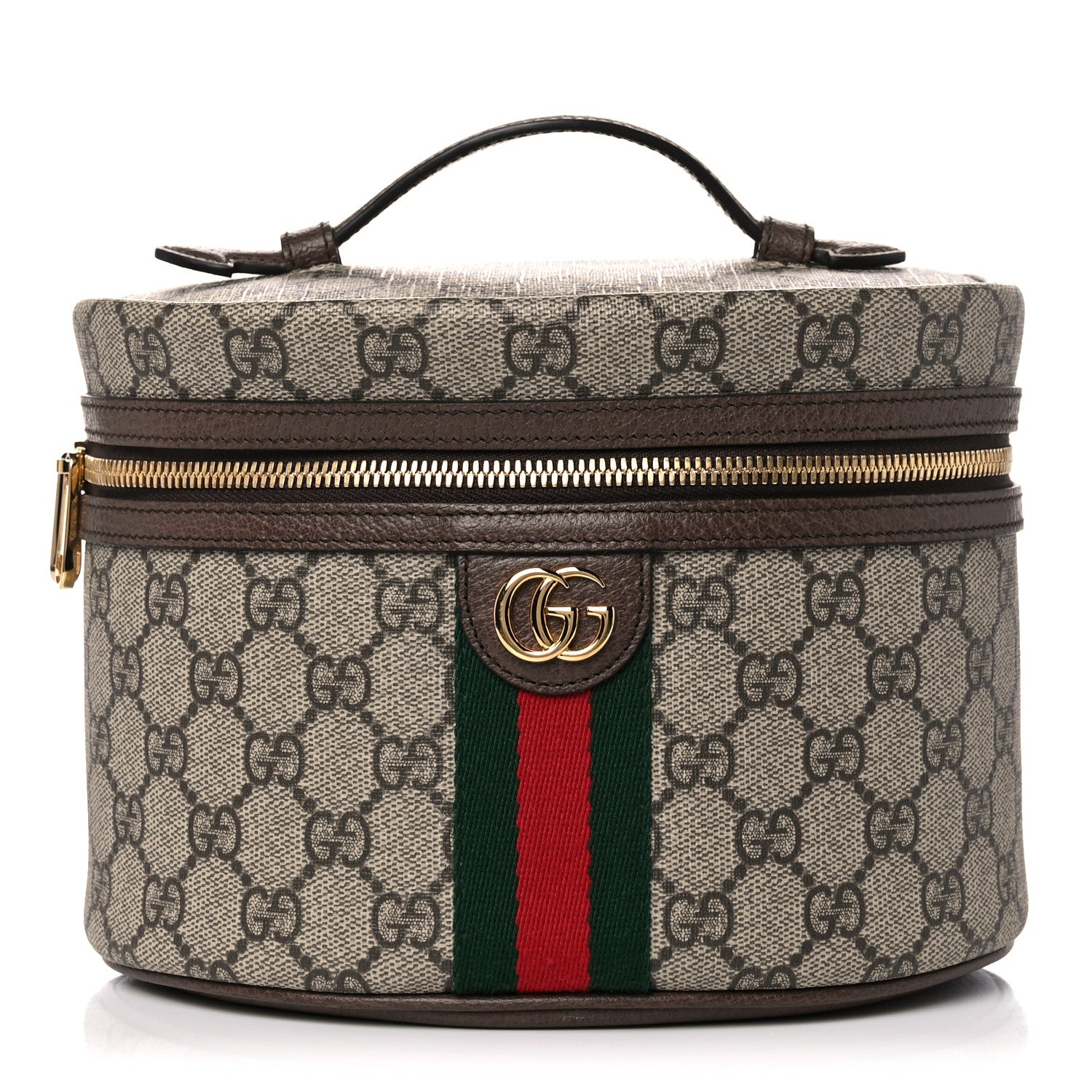 Gucci GG Supreme Monogram Ophidia Vanity Cosmetic Case 1 of 11