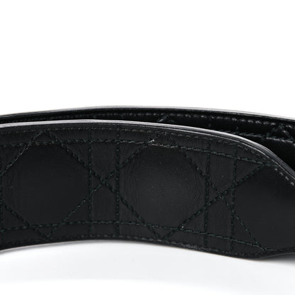 Christian Dior Lambskin Cannage Shoulder Strap Black 4 of 4