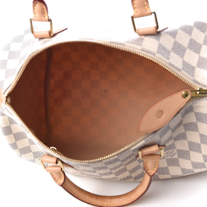 Louis Vuitton Damier Azur Speedy 30 6 of 10