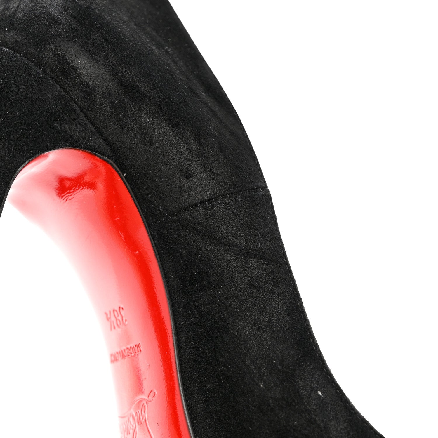 Christian Louboutin Suede So Kate 120 Pumps 38.5 Black 9 of 12