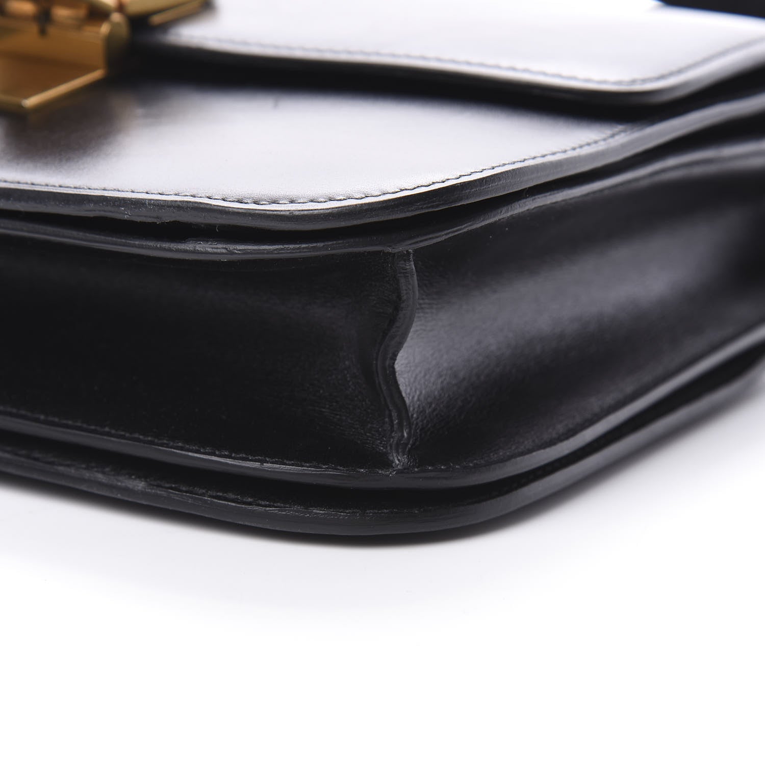 Celine Box Calfskin Medium Classic Box Flap Bag Black 11 of 17