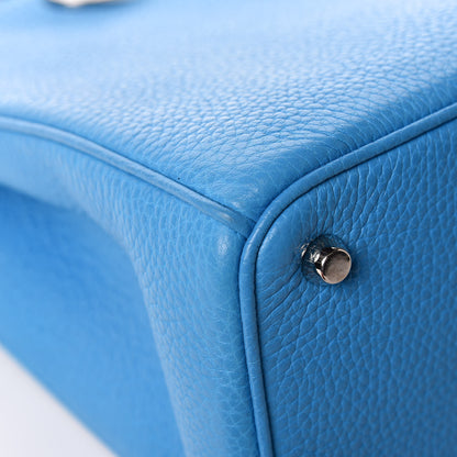 Christian Dior Bullcalf Medium Diorissimo Tote Bleu Nosy 16 of 18