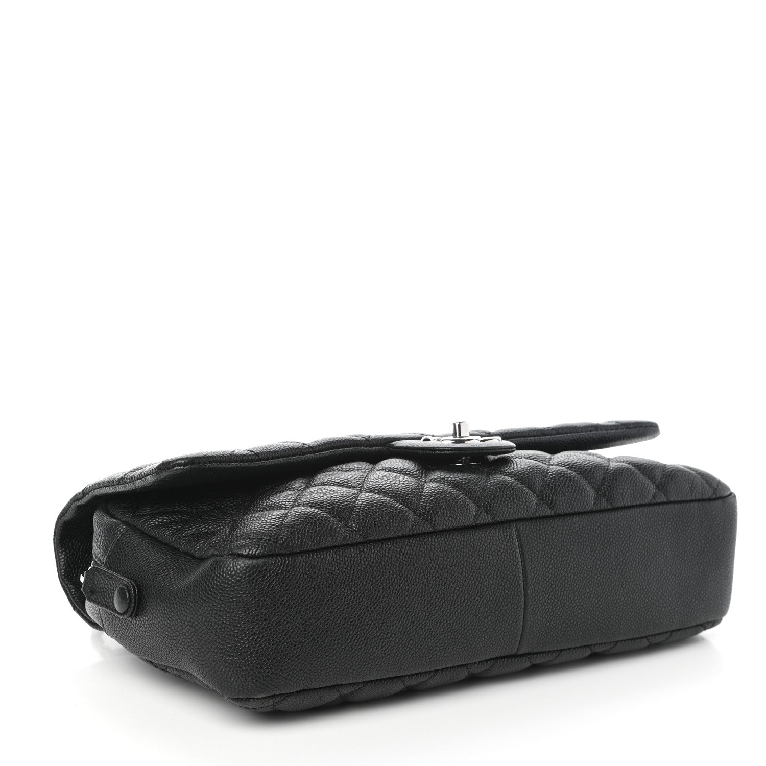 Chanel Caviar Quilted Jumbo Easy Flap Black 4 of 10